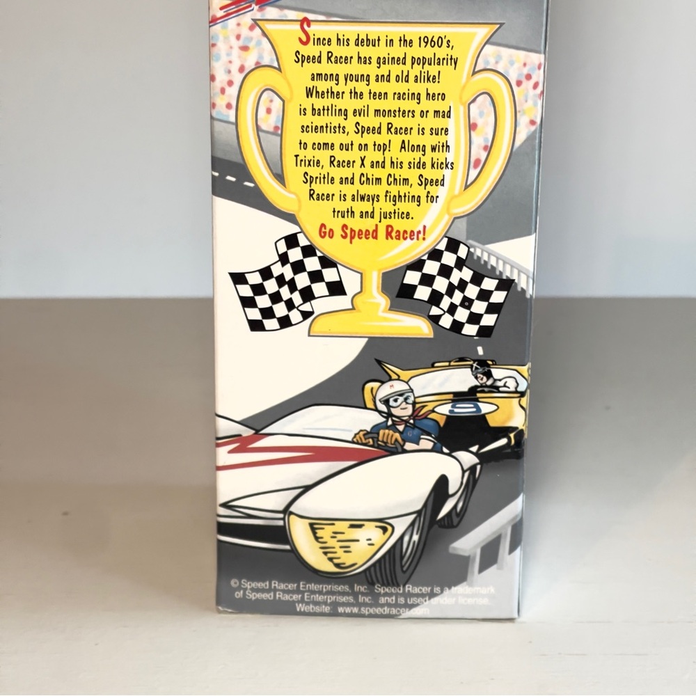 FUNKO Speed Racer Wacky Wobbler Vintage Collectible Nostalgic Bobble Head Doll - Picture 13 of 16